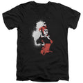 Batman Splattered Couple V-Neck T-Shirt