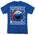 Sesame Street Cookie Monster Ugly Christmas T-Shirt