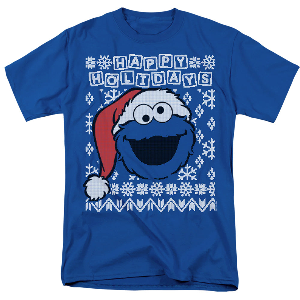 Sesame Street Cookie Monster Ugly Christmas T-Shirt