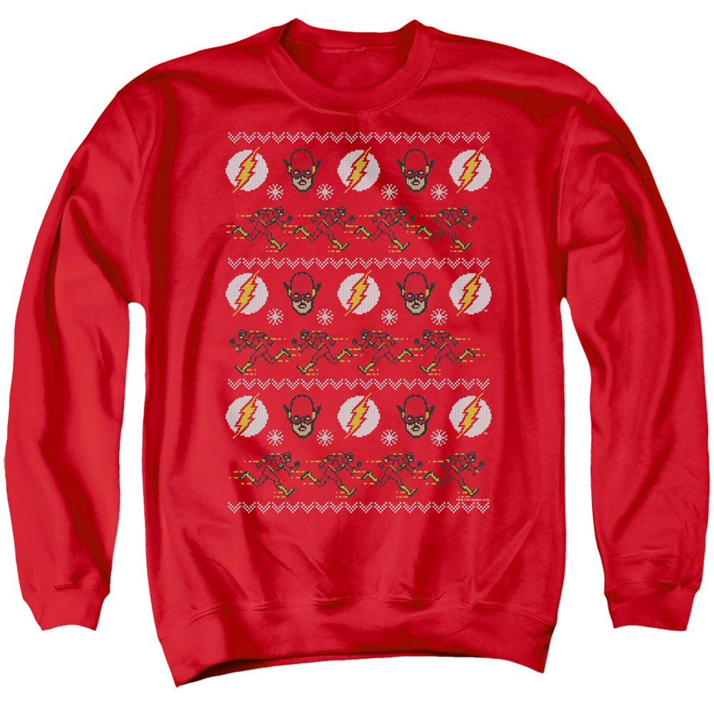 The Flash The Flash Ugly Christmas Sweater 
 Crewneck Sweatshirt