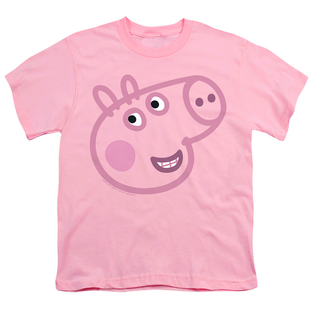 Peppa Pig Pink Out George Pig Face Youth/Toddler T-Shirt
