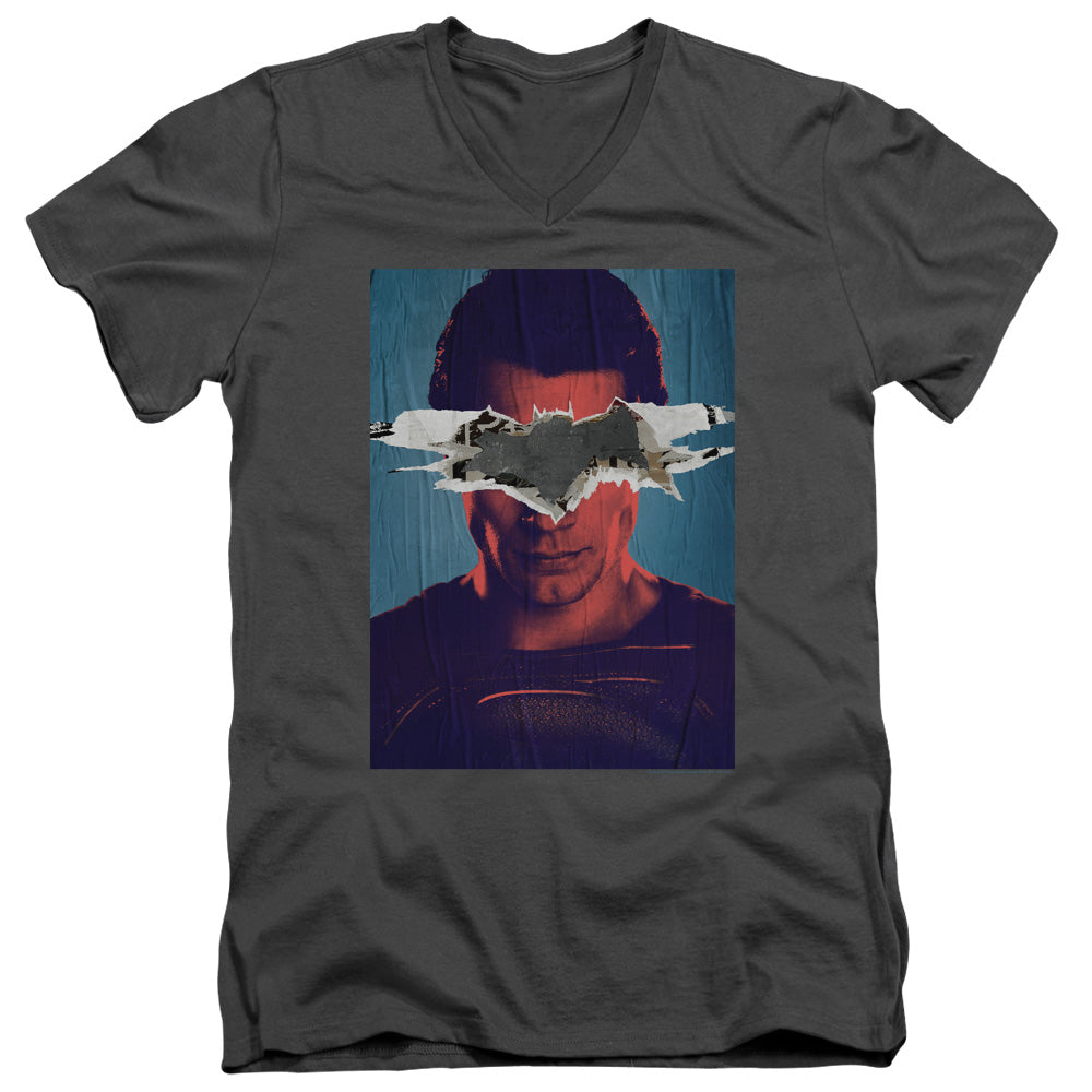 Batman v Superman Superman Poster V-Neck T-Shirt