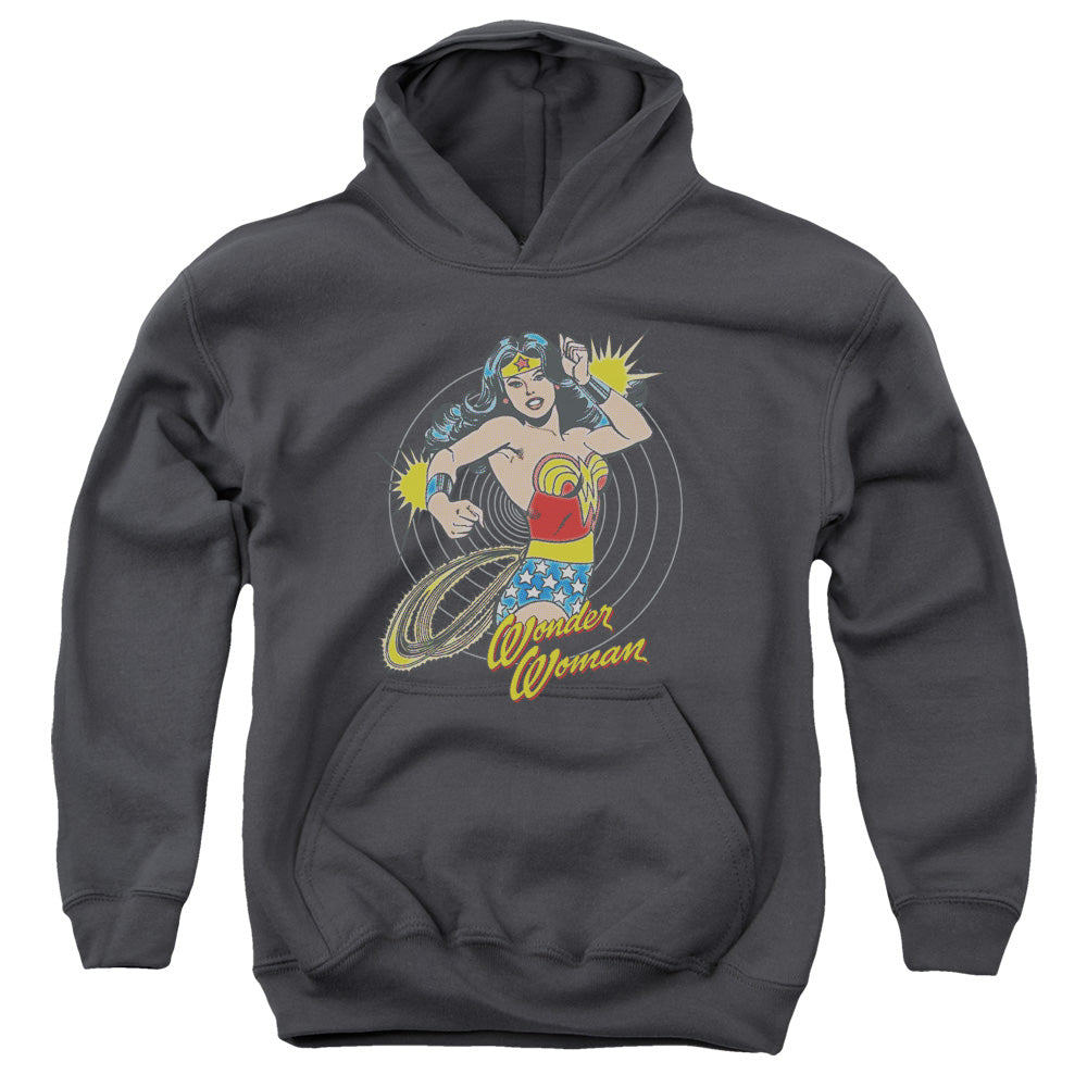 Wonder Woman Spinning Youth Hoodie