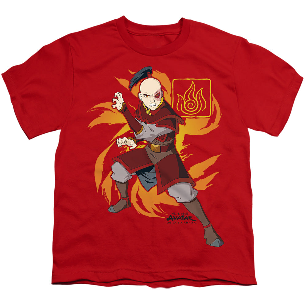 Avatar: The Last Airbender Zuko Flame Burst Youth/Toddler T-Shirt
