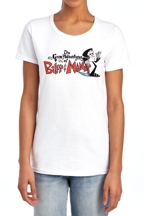 Billy & Mandy Logo Womens T-Shirt