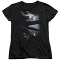 Mighty Morphin Power Rangers: The Movie Black Zord Poster Womens T-Shirt