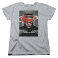 Batman v Superman Batman Poster Womens T-Shirt