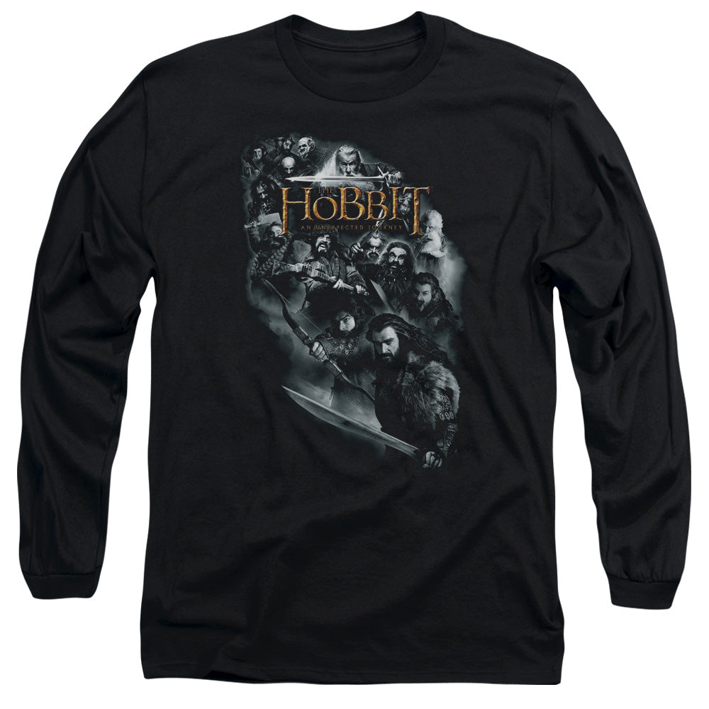The Hobbit Cast of Characters Long Sleeve T-Shirt