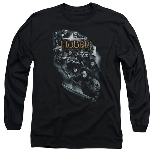 The Hobbit Cast of Characters Long Sleeve T-Shirt