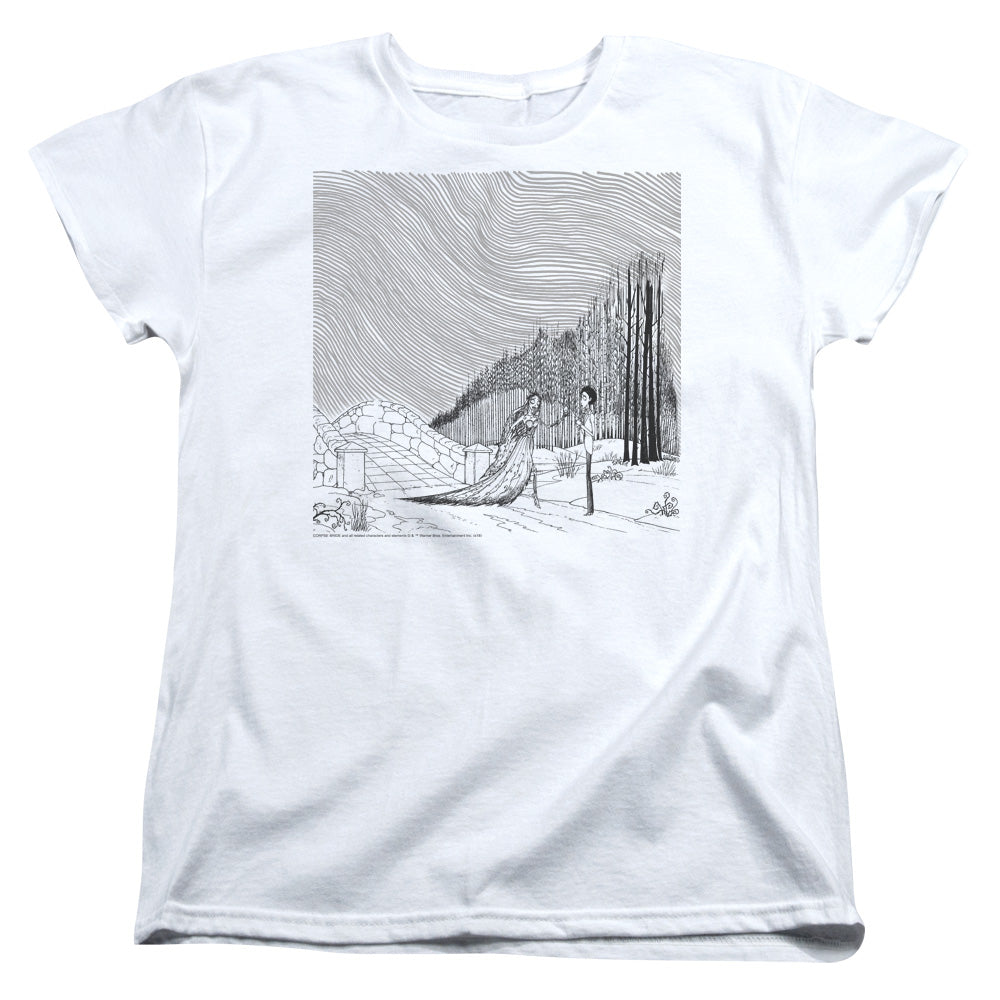 Corpse Bride My Darling Womens T-Shirt