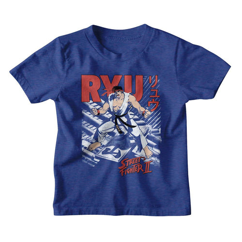 Street Fighter Ryu - Royal Heather Youth/Toddler T-Shirt