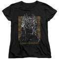 Game of Thrones Iron Throne Womens T-Shirt