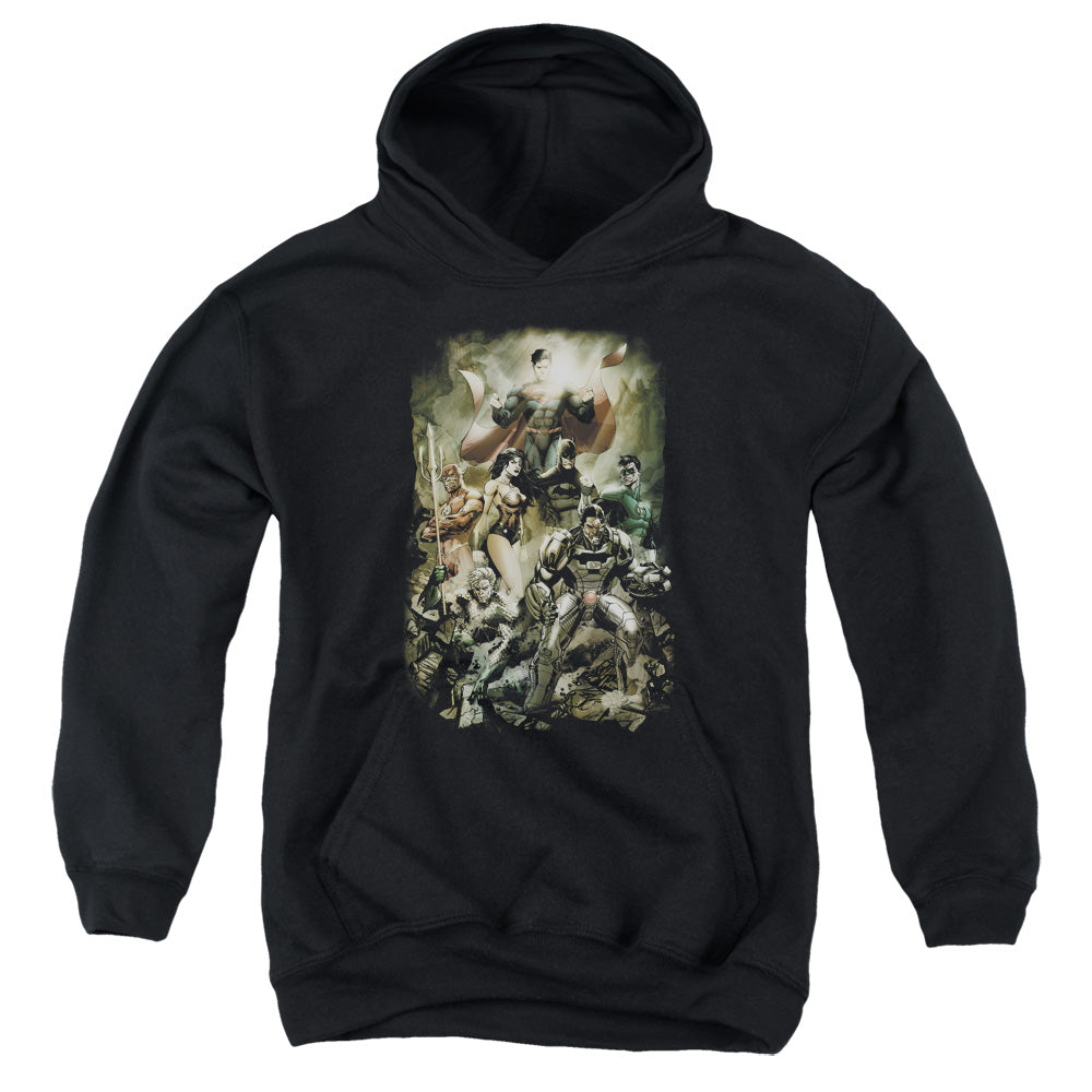 Justice League Aftermath Youth Hoodie