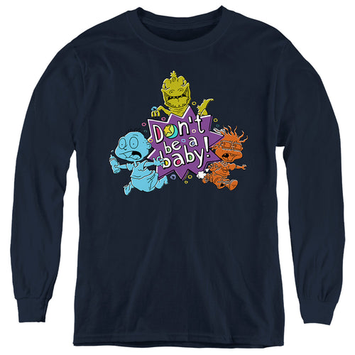 Rugrats Babies Run for the Hills Youth Long Sleeve T-Shirt