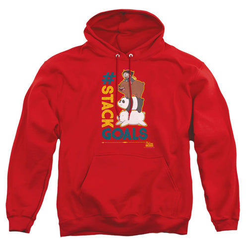We Bare Bears Stack Goals Pullover Hoodie