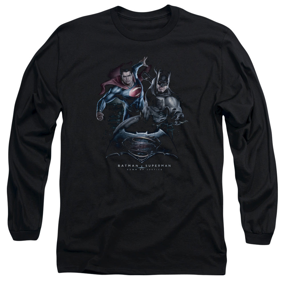 Batman v Superman Team Up Long Sleeve T-Shirt