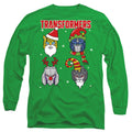 Transformers Santa Robots Long Sleeve T-Shirt