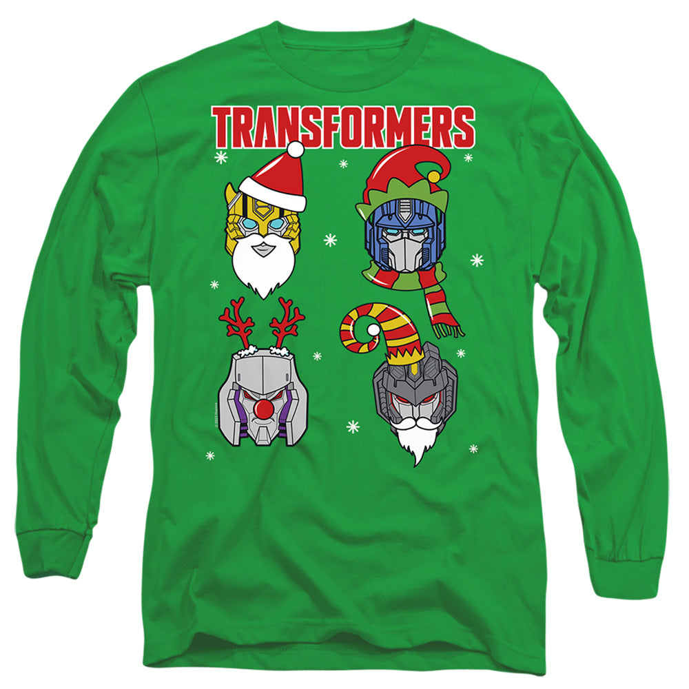 Transformers Santa Robots Long Sleeve T-Shirt