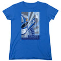 Mighty Morphin Power Rangers Blue Ranger Deco Womens T-Shirt