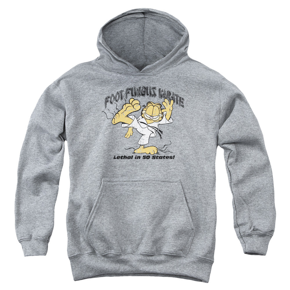 Garfield Foot Fungus Karate Youth Hoodie