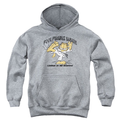 Garfield Foot Fungus Karate Youth Hoodie
