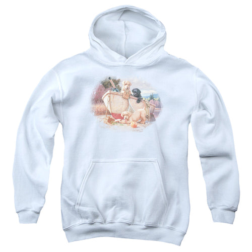 Wild Wings Lunch Break Lab Pups Youth Hoodie