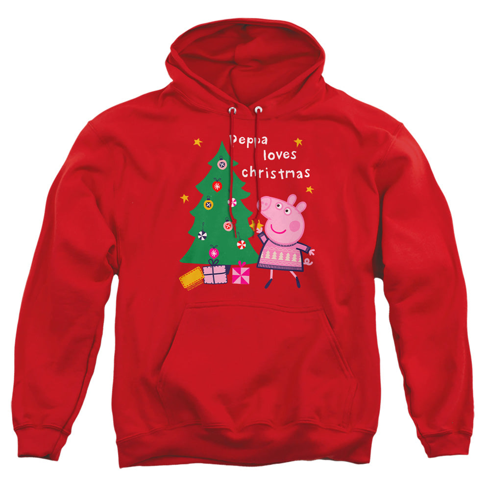 Peppa Pig Loves Christmas Pullover Hoodie