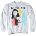 Wonder Woman 1984 Color Blocks Crewneck Sweatshirt