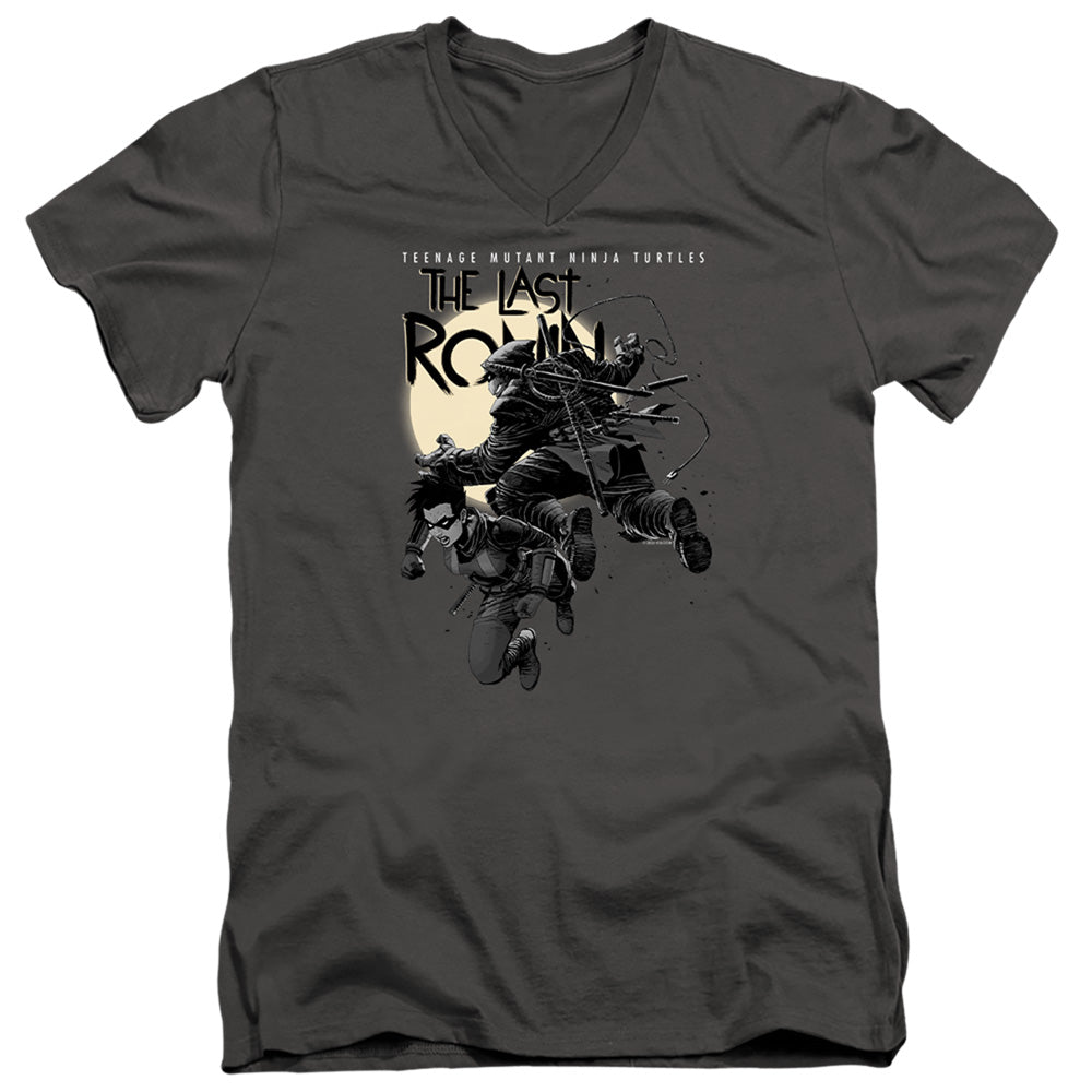 Teenage Mutant Ninja Turtles Casey Marie Jones Leaping V-Neck T-Shirt