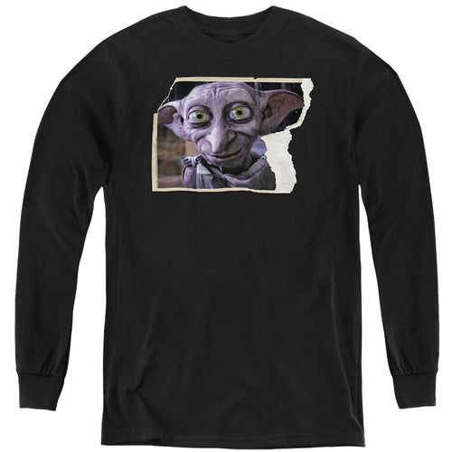 Harry Potter Dobby Worn Photo Youth Long Sleeve T-Shirt