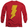 DC Comics Shazam Logo Distressed Long Sleeve T-Shirt