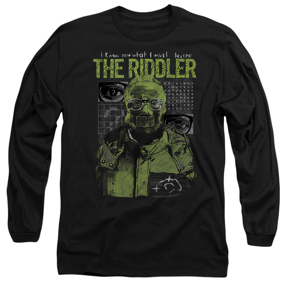 The Batman Riddler Illustration Long Sleeve T-Shirt