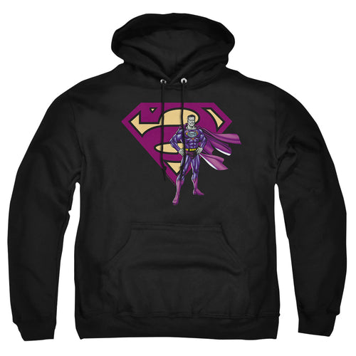 Superman Bizarro & Logo Pullover Hoodie