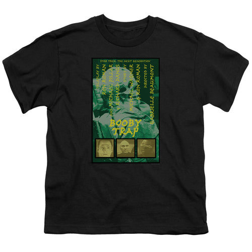 Star Trek Booby Trap Black Youth/Toddler T-Shirt