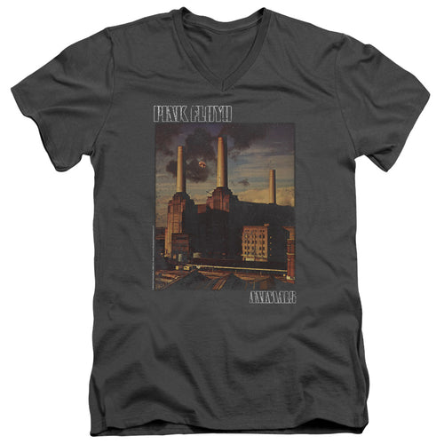 Pink Floyd Faded Animals V-Neck T-Shirt
