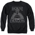 House of the Dragon Sword Throne Crewneck Sweatshirt