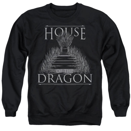 House of the Dragon Sword Throne Crewneck Sweatshirt