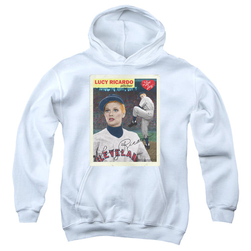 I Love Lucy Trading Card Youth Hoodie