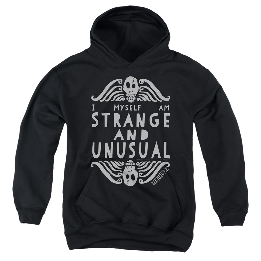 Beetlejuice Strange And Unusual Youth Hoodie