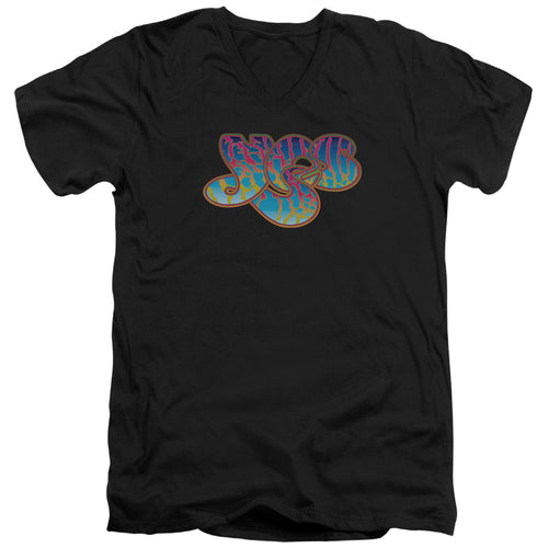 Yes Roger Dean Logo V-Neck T-Shirt