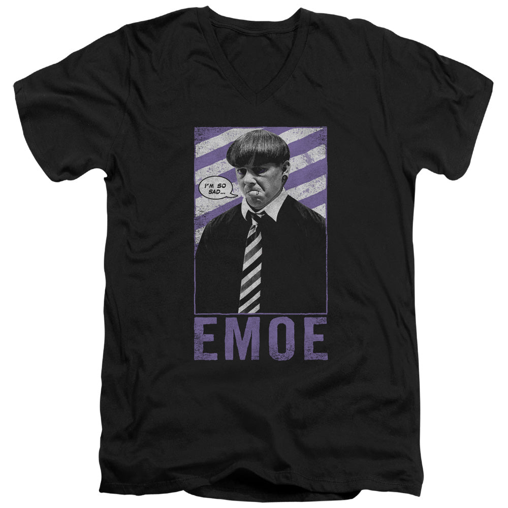 The Three Stooges Emoe V-Neck T-Shirt