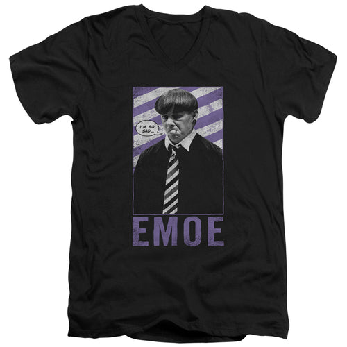 The Three Stooges Emoe V-Neck T-Shirt