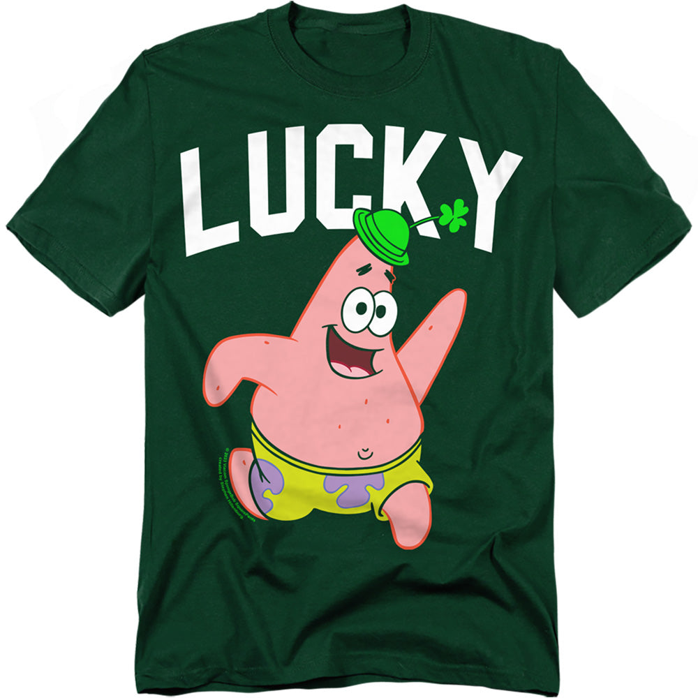 Spongebob Squarepants St. Patrick's Day Lucky Patrick T-Shirt