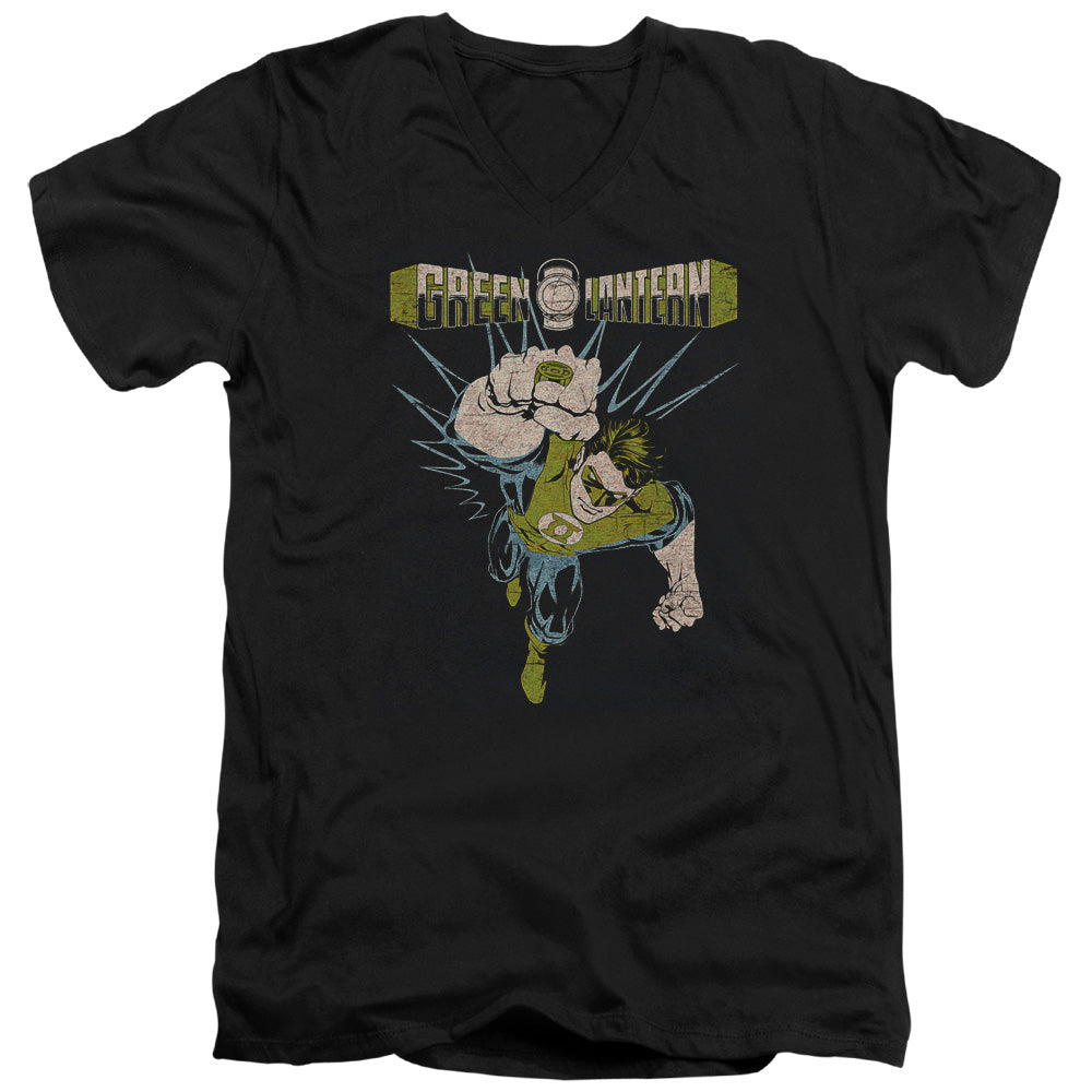 Green Lantern Powerful V-Neck T-Shirt
