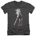Batman Scene Inside V-Neck T-Shirt