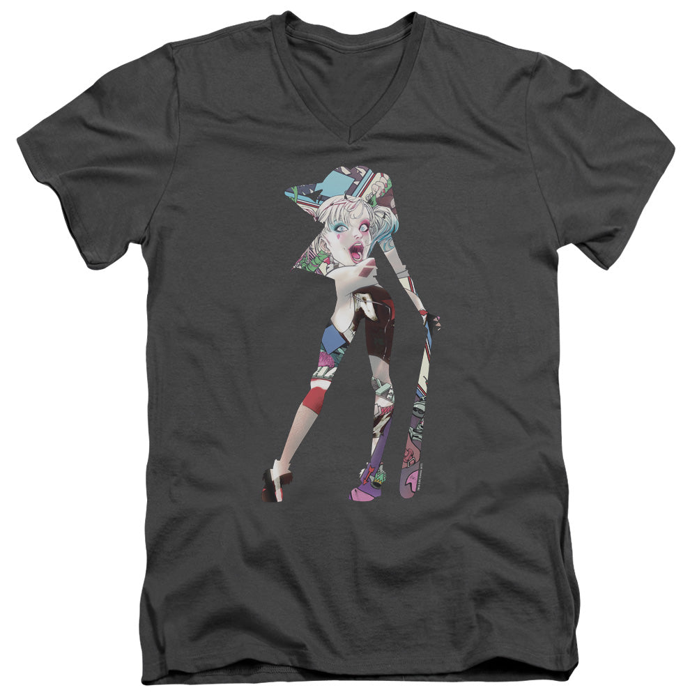 Batman Scene Inside V-Neck T-Shirt