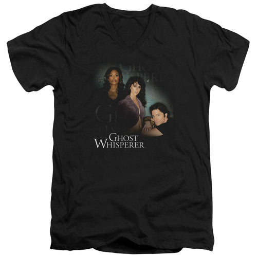 Ghost Whisperer Diagonal Cast V-Neck T-Shirt