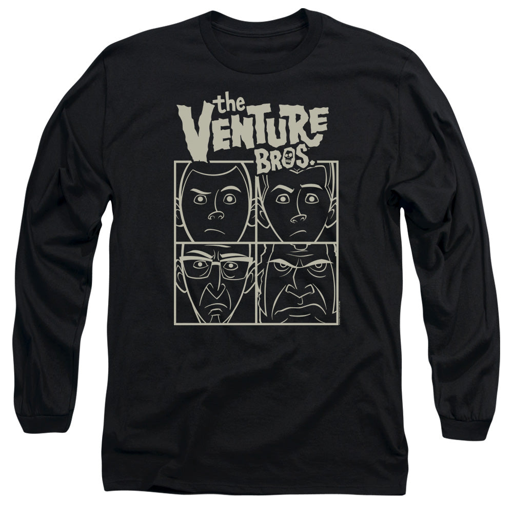 The Venture Bros. Four Faces Long Sleeve T-Shirt