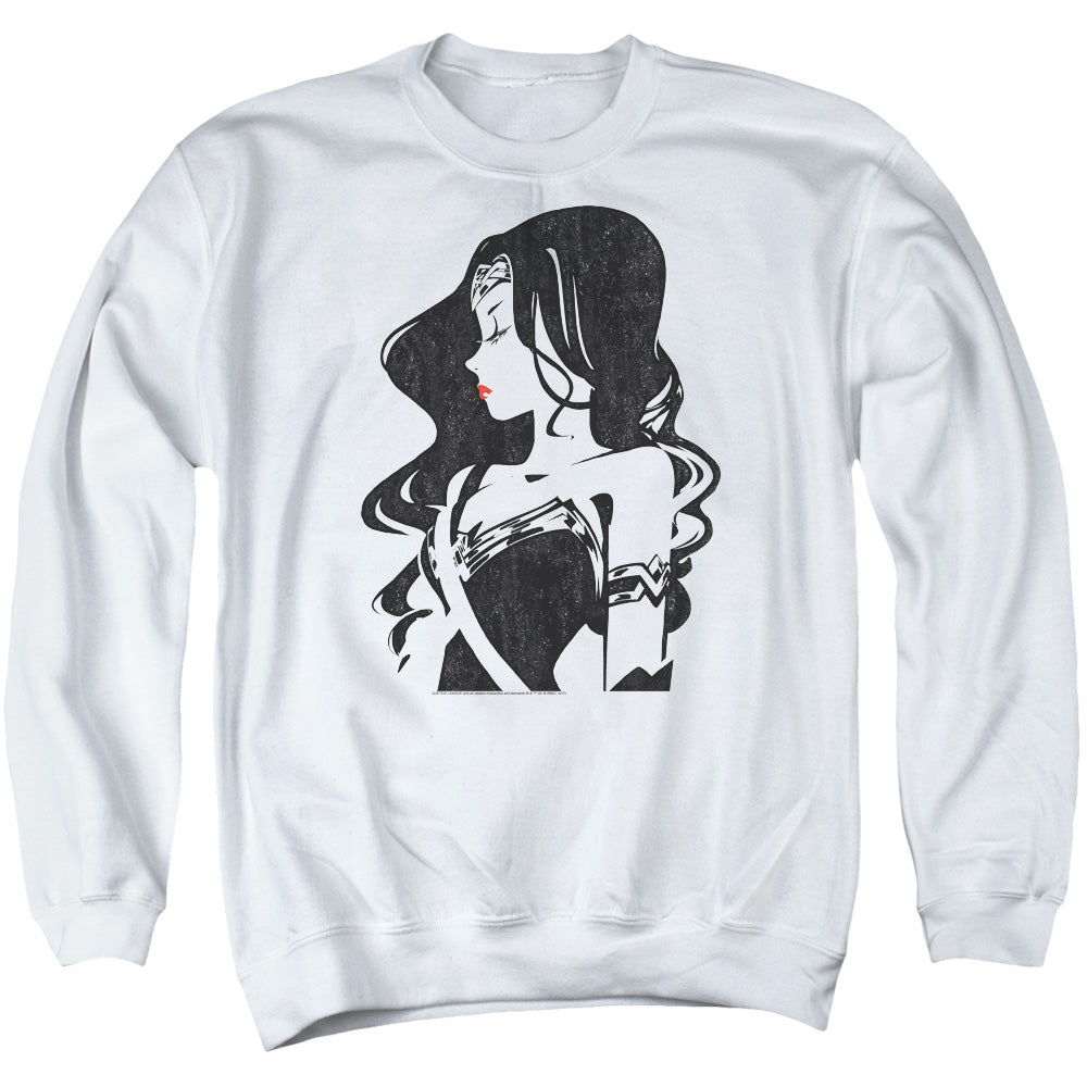 Justice League Profile Crewneck Sweatshirt