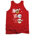 Paw Patrol Chase Marshall Rubble Christmas Santa Hats Tank Top